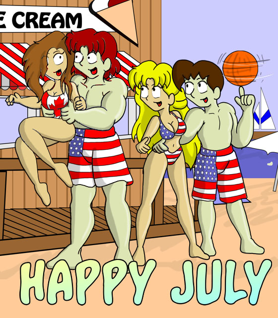 Filler : Happy July!